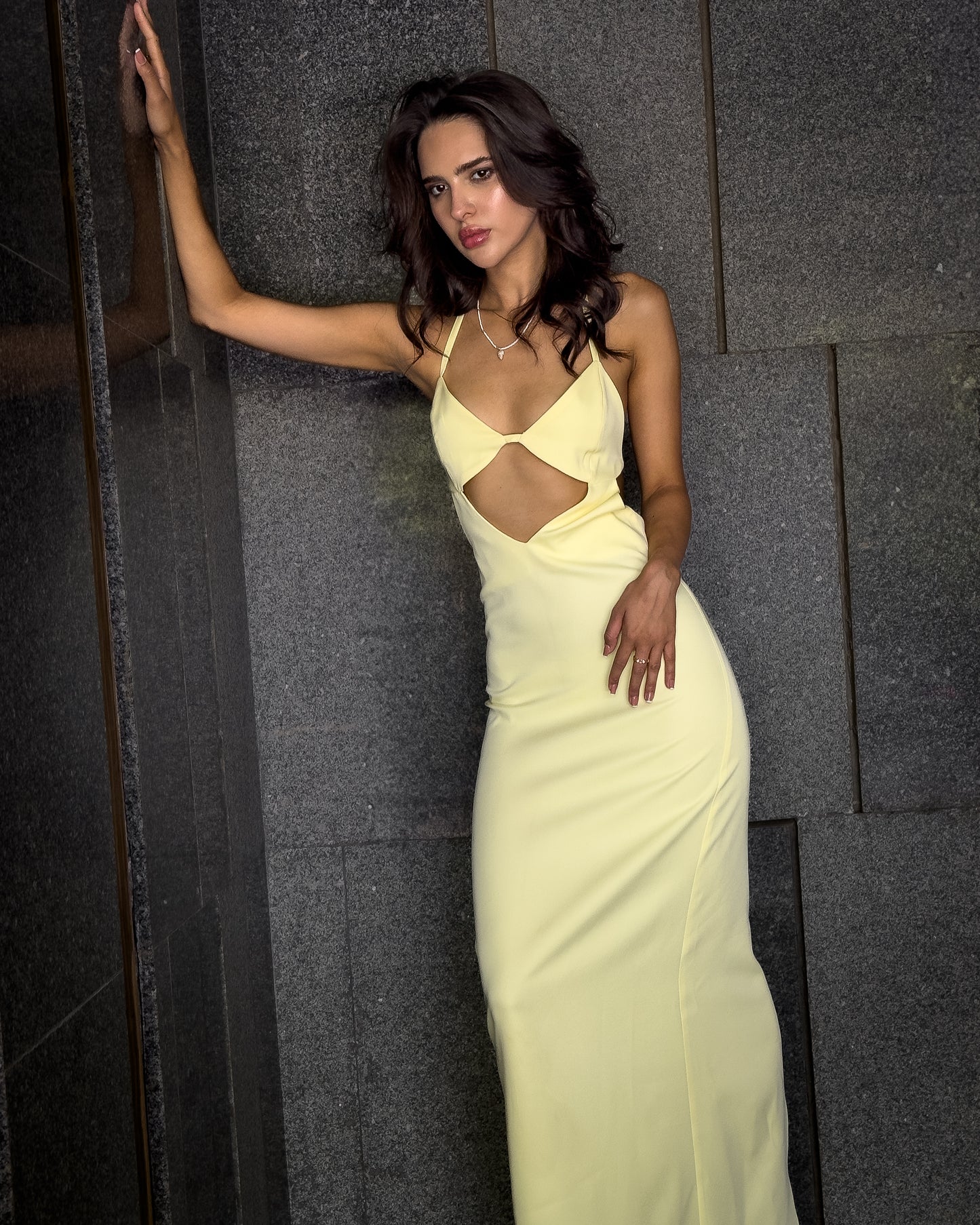 Celeste Butter Yellow Dress