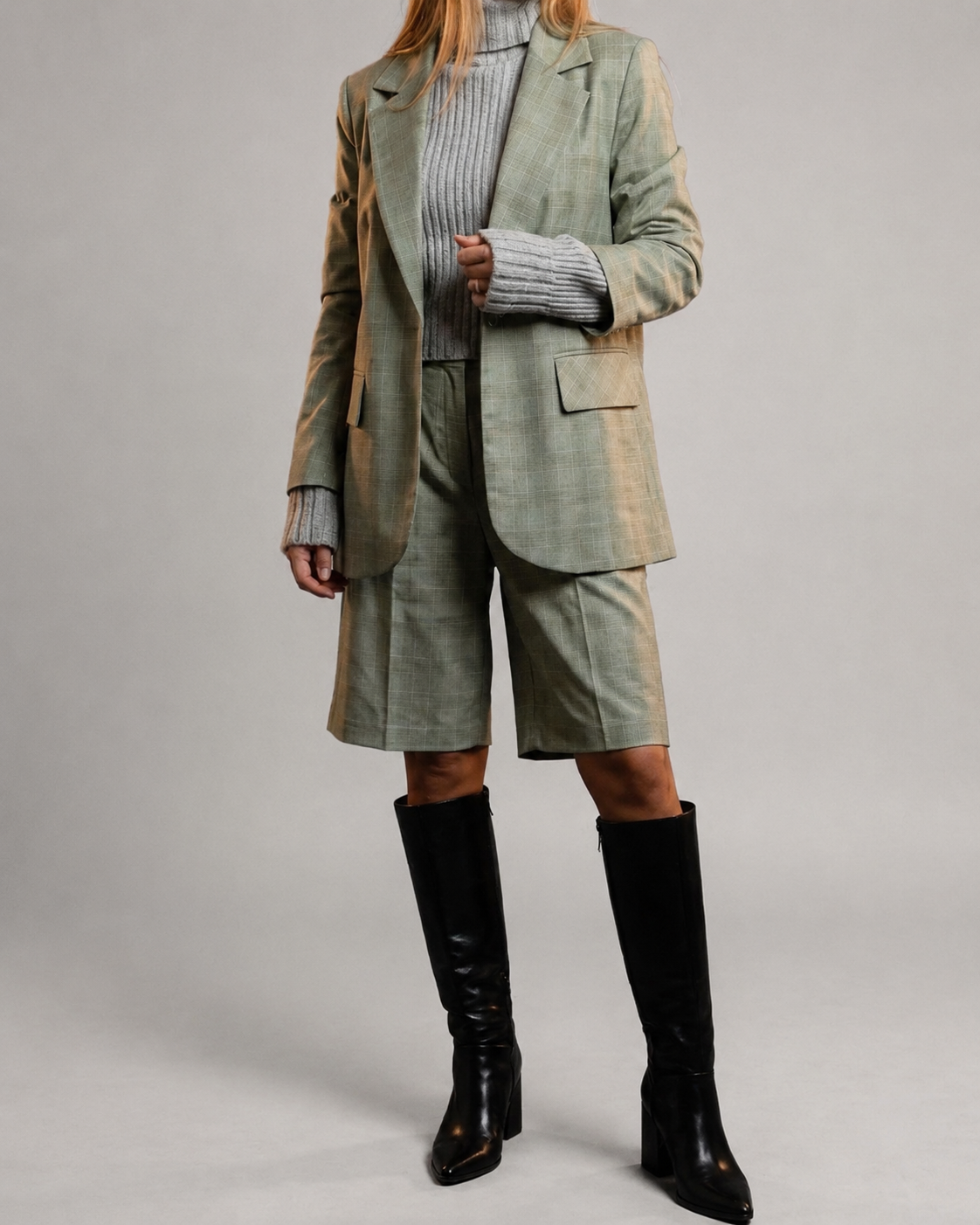 The Alma Classic Suit Set — Bermuda Edition