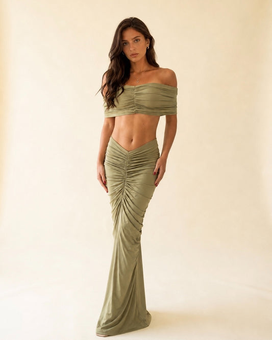 The Lucielle Olive Set