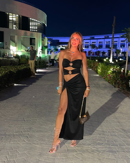 Double Ring Sparkly Dress